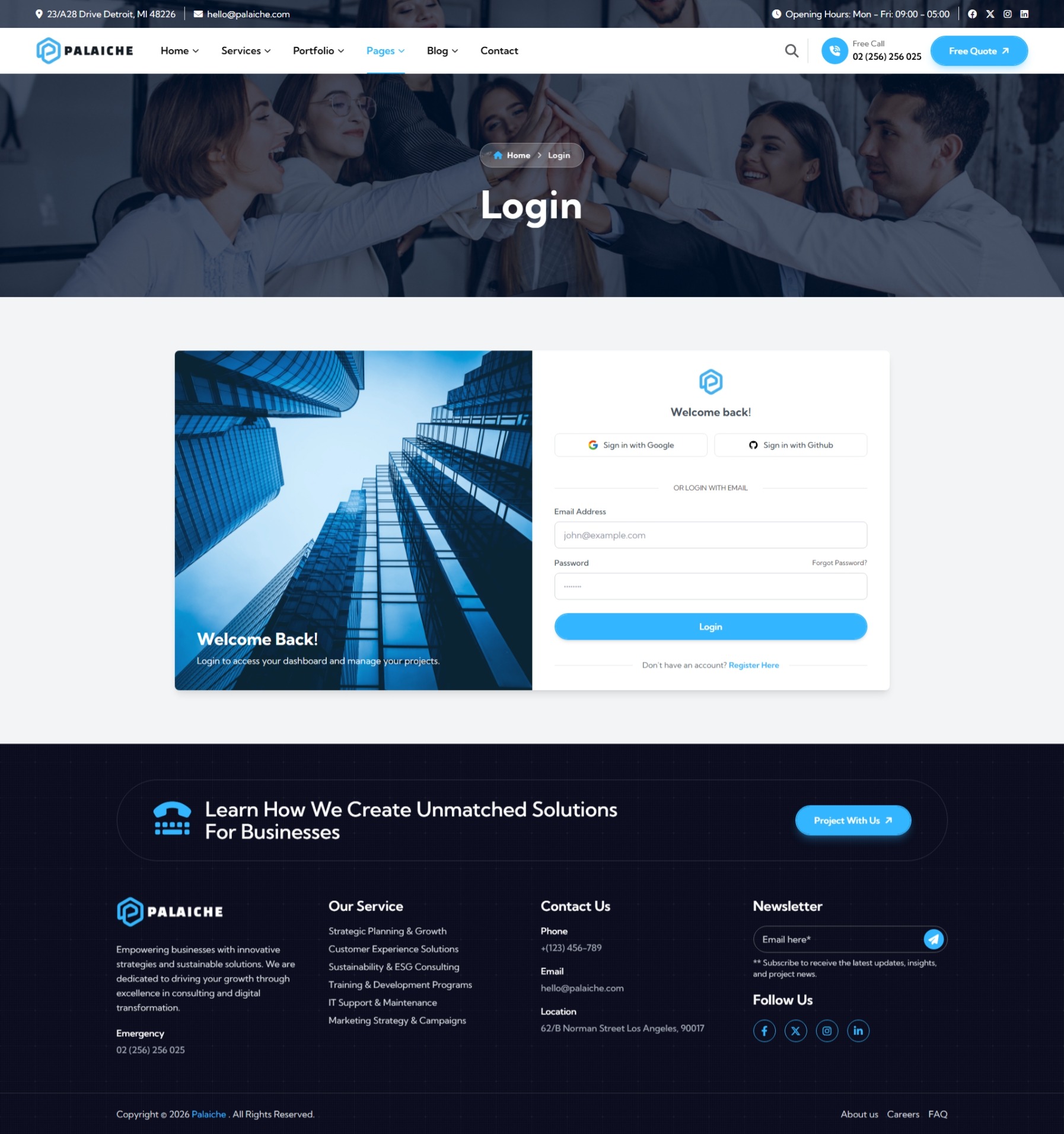 Login