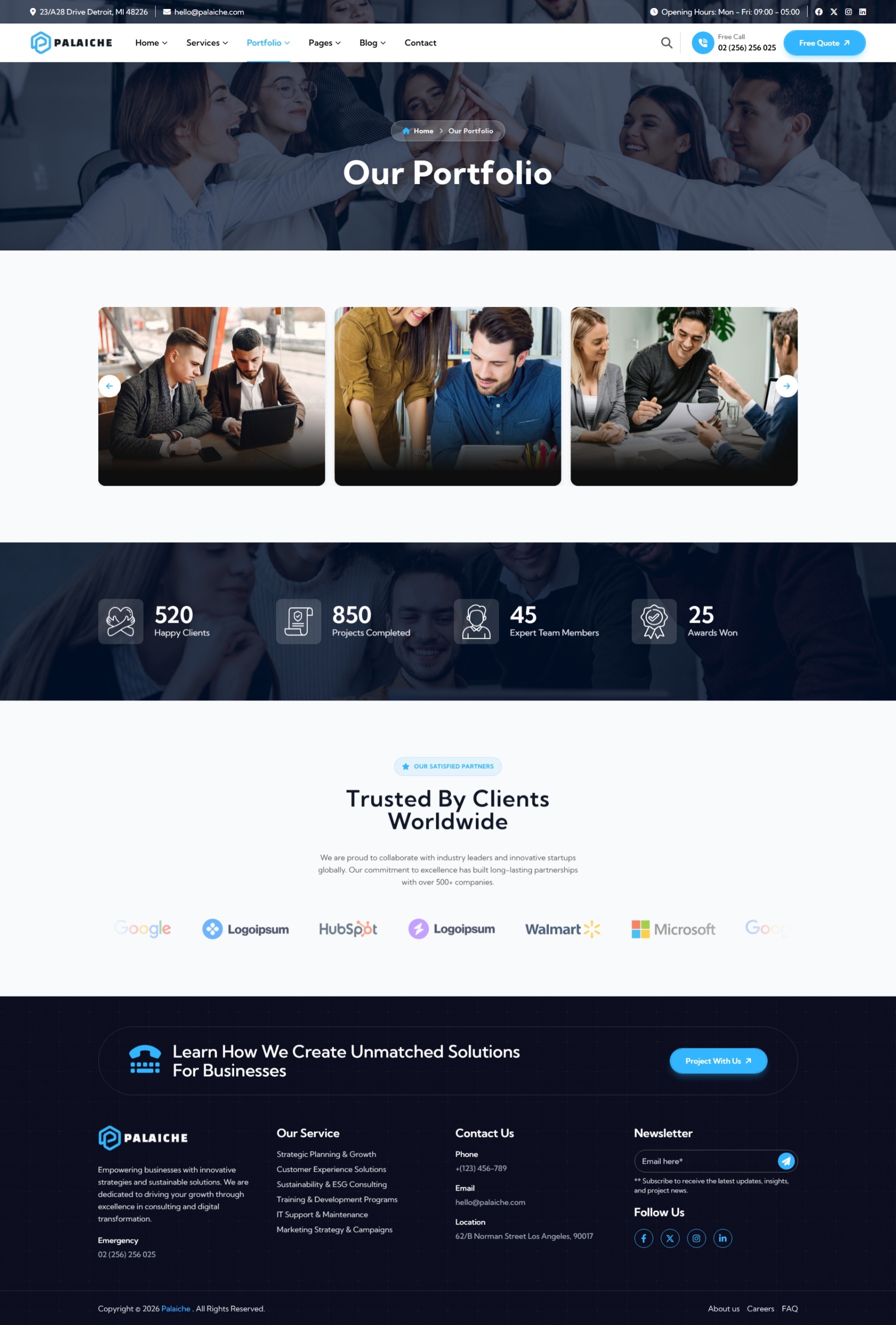 Portfolio Carousel One