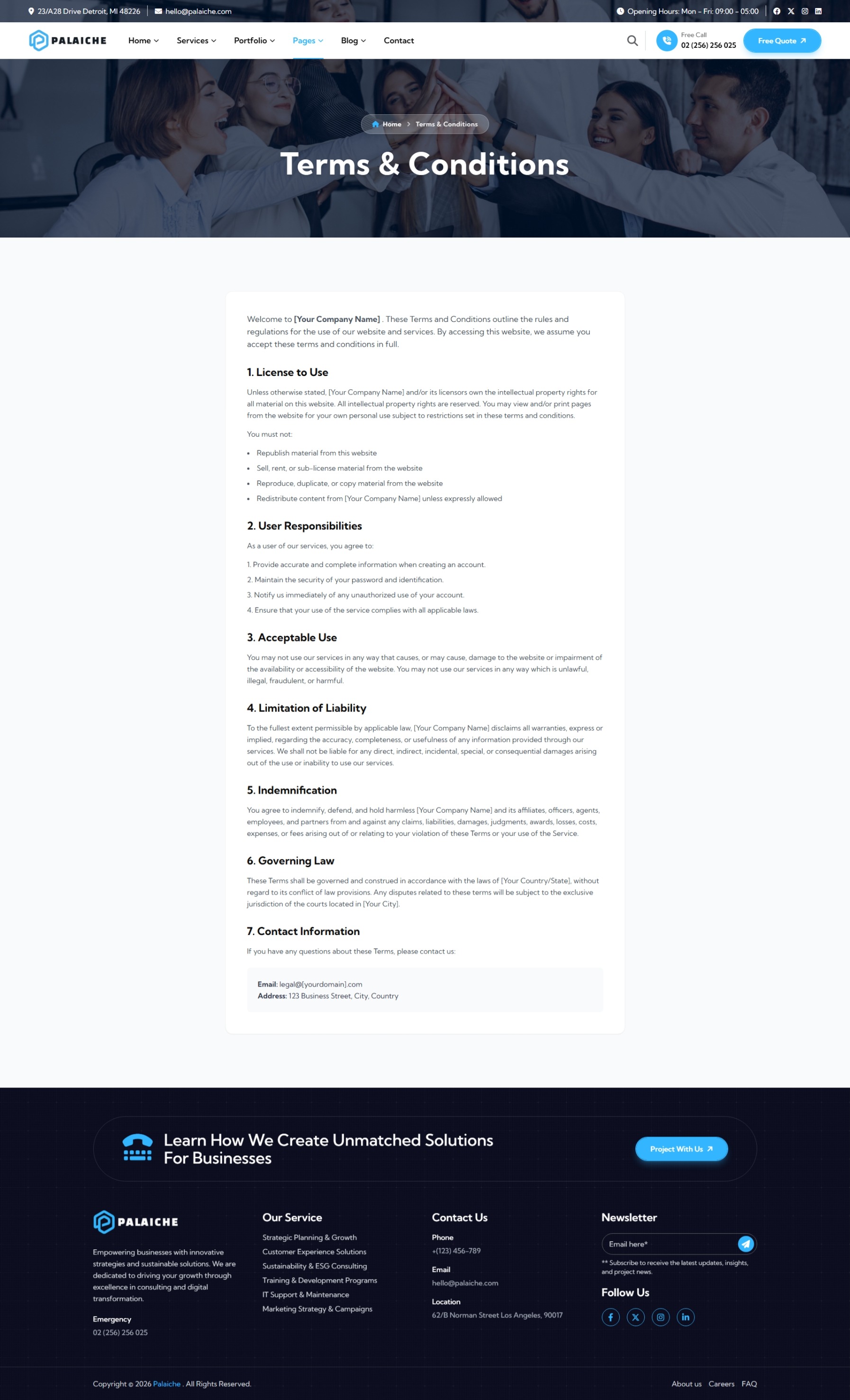 Terms & Conditions